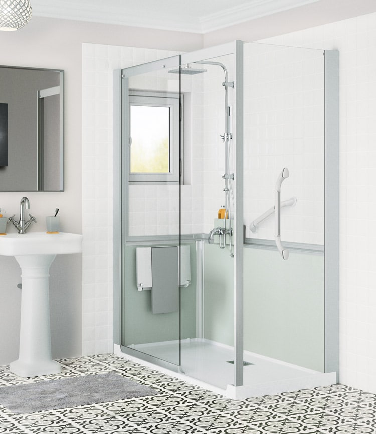 douche après