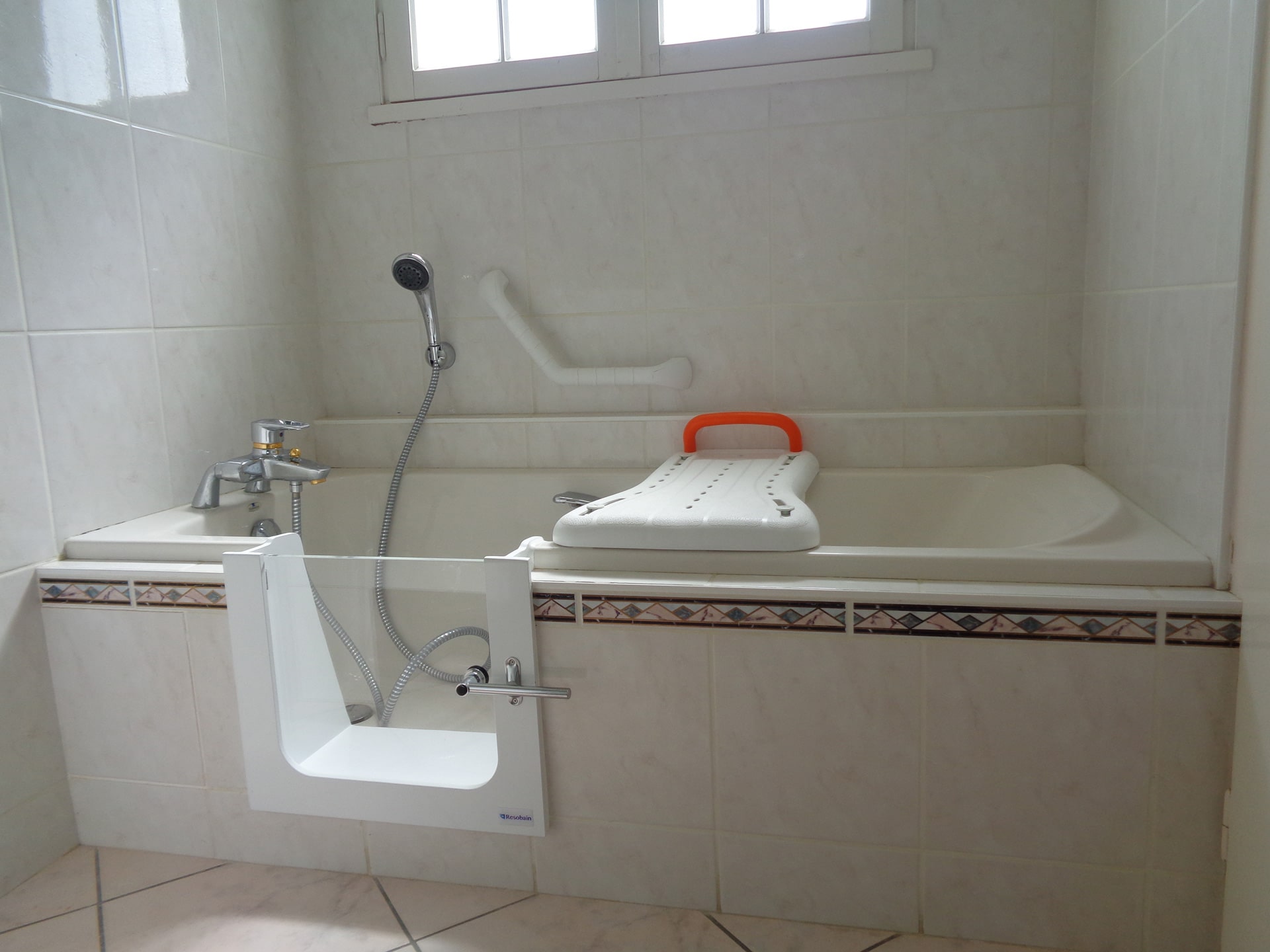 baignoire senior après